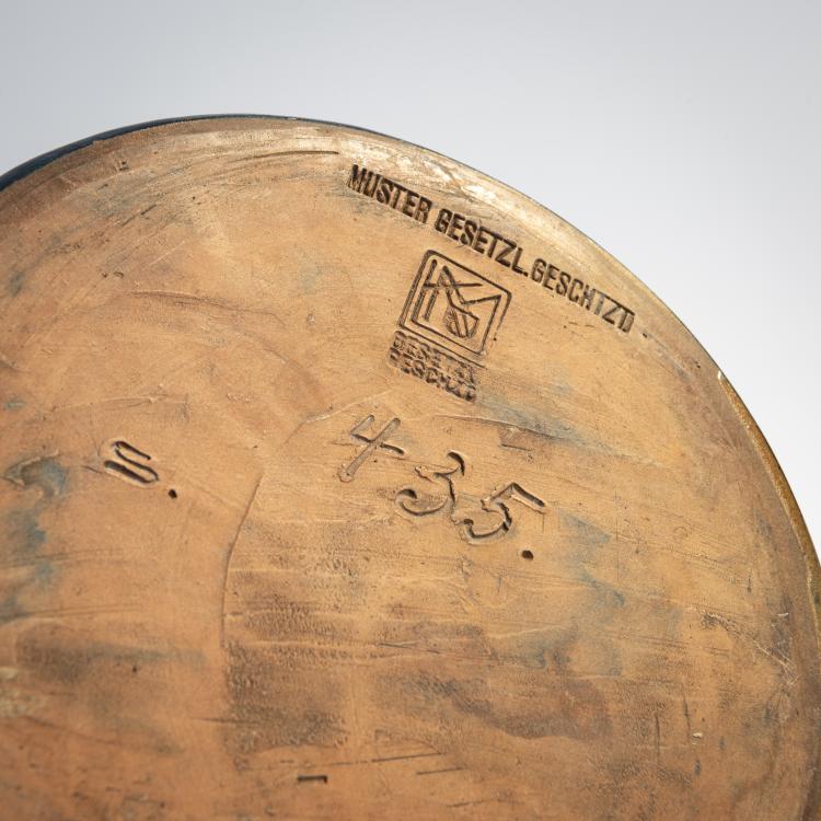 Bild 2 zu Objekt, Topf 'Goldmosaik', um 1906, Max Laeuger, Laeuger, Max, Kandern, 174A 375