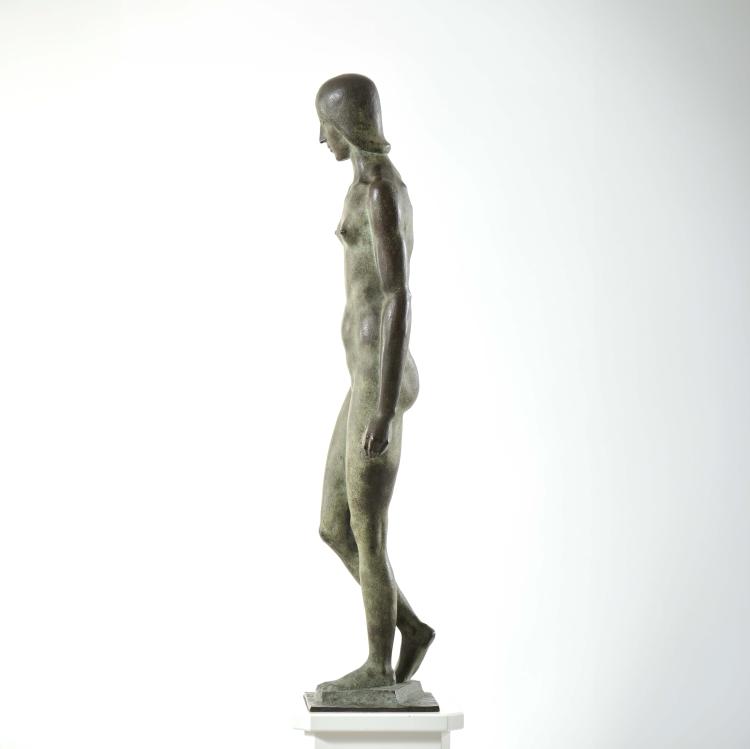 Bild 4 zu Objekt, Bronzefigur 'Stehende', um 1932, Karl Huber, 174A 296