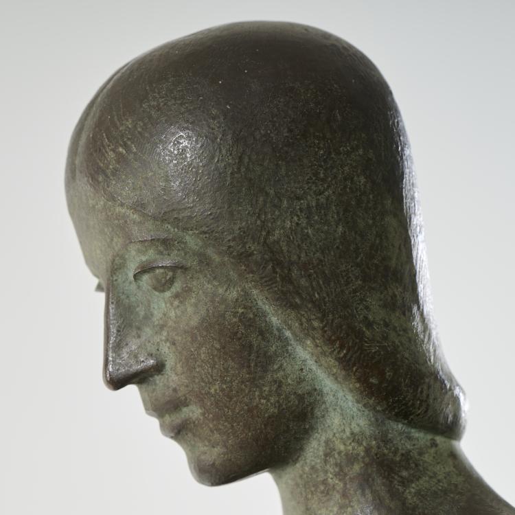Bild 6 zu Objekt, Bronzefigur 'Stehende', um 1932, Karl Huber, 174A 296