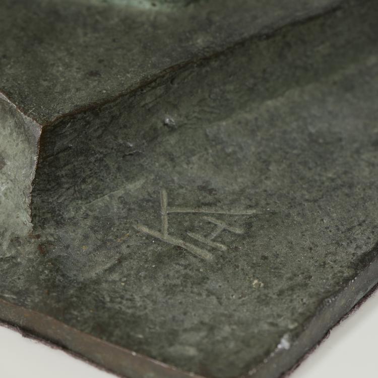 Bild 7 zu Objekt, Bronzefigur 'Stehende', um 1932, Karl Huber, 174A 296