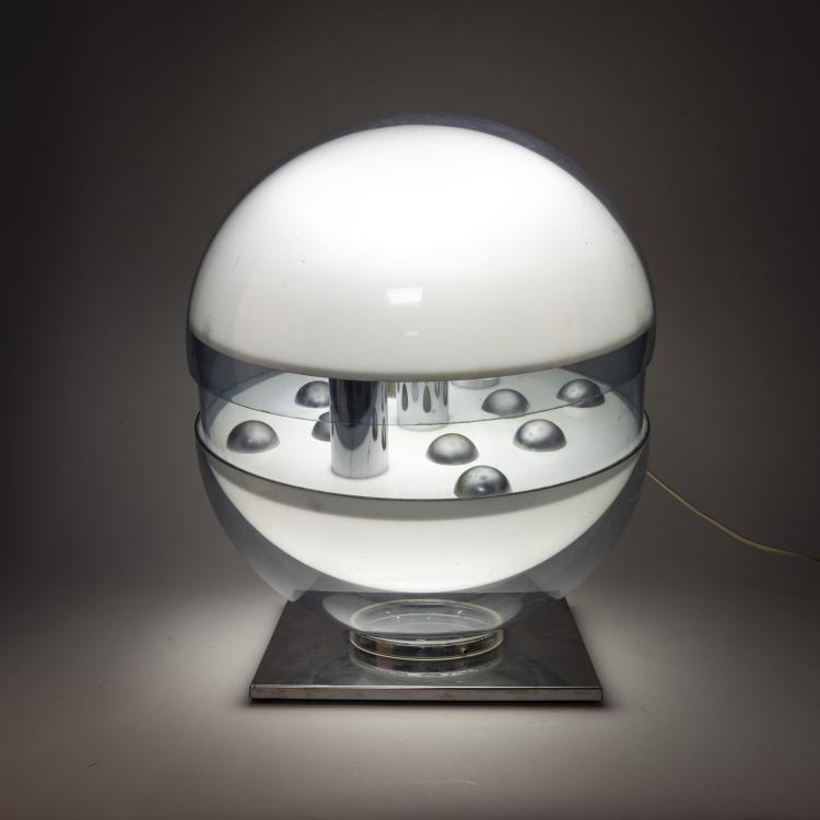 Hauptbild zu Objekt, Tischleuchte 'Quasar', 1970er Jahre, Pierre Cardin,Francesco Bocola, Stilnovo, Mailand, 173A 186