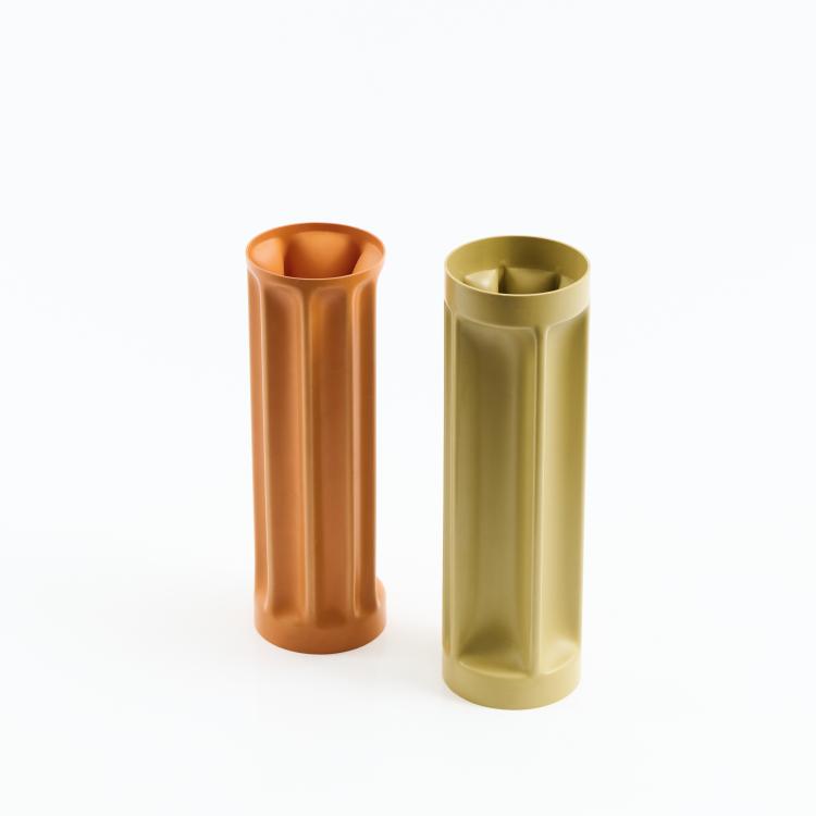 Bild 1 zu Objekt, Two vases 'Bambu', 1969, Enzo Mari, Danese, Mailand, 173A 72