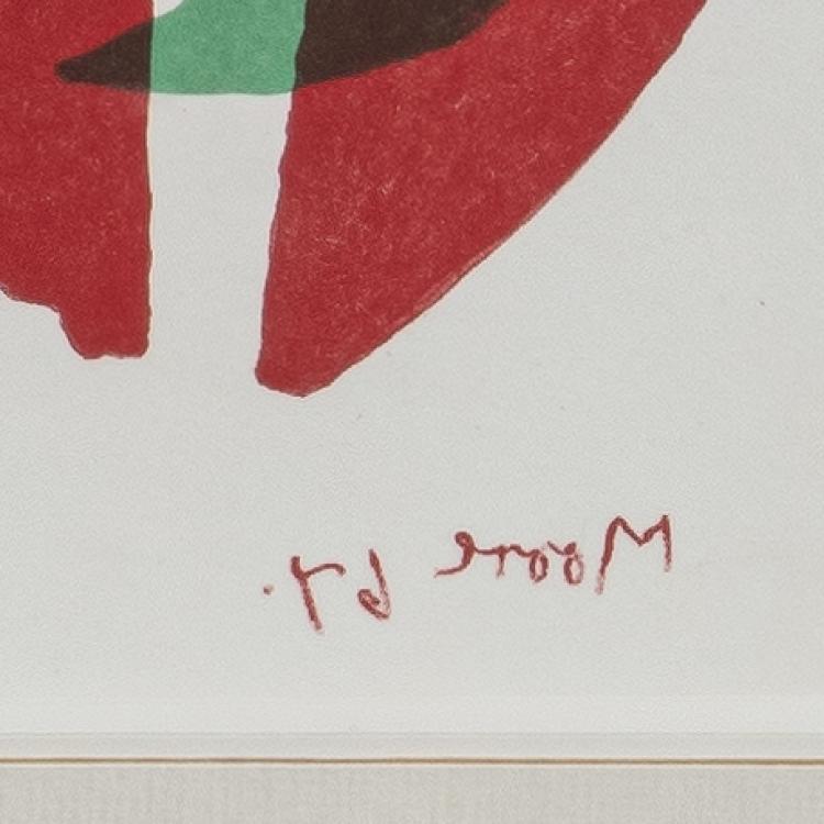 Bild 1 zu Objekt, 'Reclining Figure', 1967, Henry Moore, 173D 879