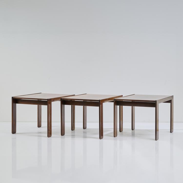 Hauptbild zu Objekt, Three side tables, 1960s, Afra Scarpa,Tobia Scarpa, Cassina, Mailand, 173A 121