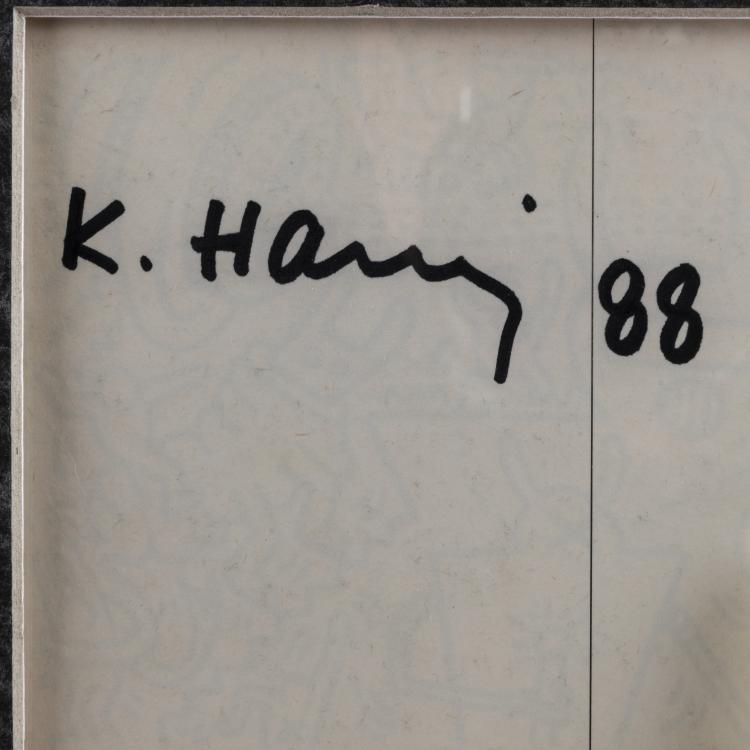 Bild 2 zu Objekt, Robert Fraser Gallery exhibition invitation, 1983, Keith Haring (after), 173D 865