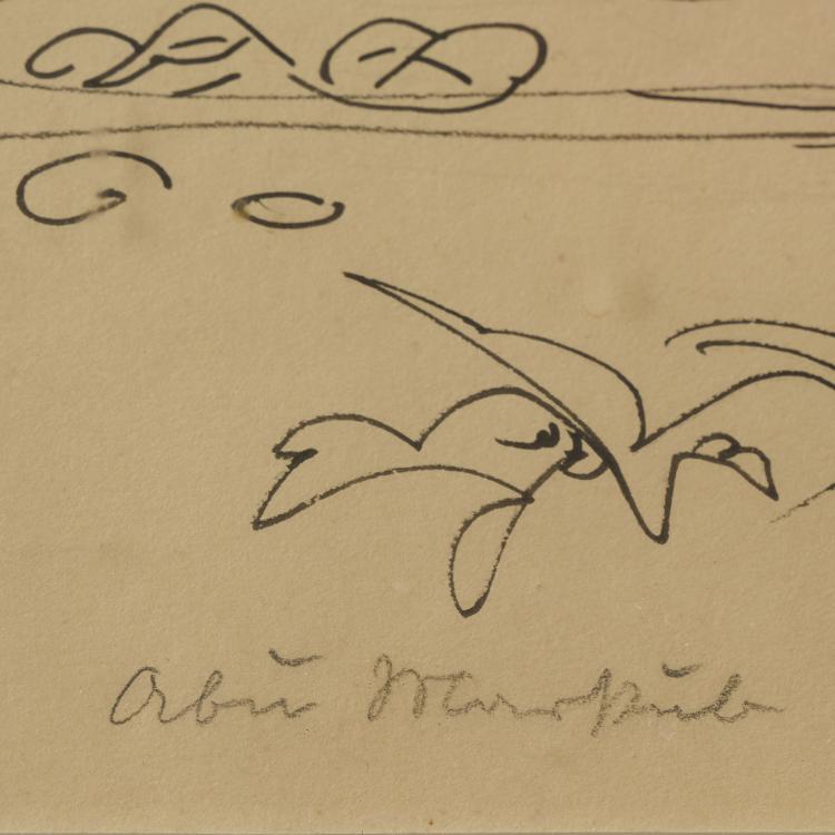 Bild 2 zu Objekt, Ohne Titel (Schuhschnabel am Wasser), 1937, Rudolf Schlichter, 173D 819