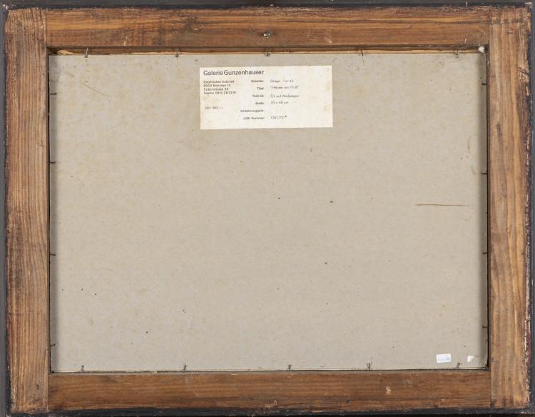 Bild 1 zu Objekt, 'Houses by the River', probably 1980s, Drago Jurak, 173D 873