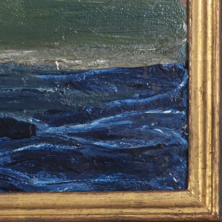 Bild 2 zu Objekt, 'Houses by the River', probably 1980s, Drago Jurak, 173D 873