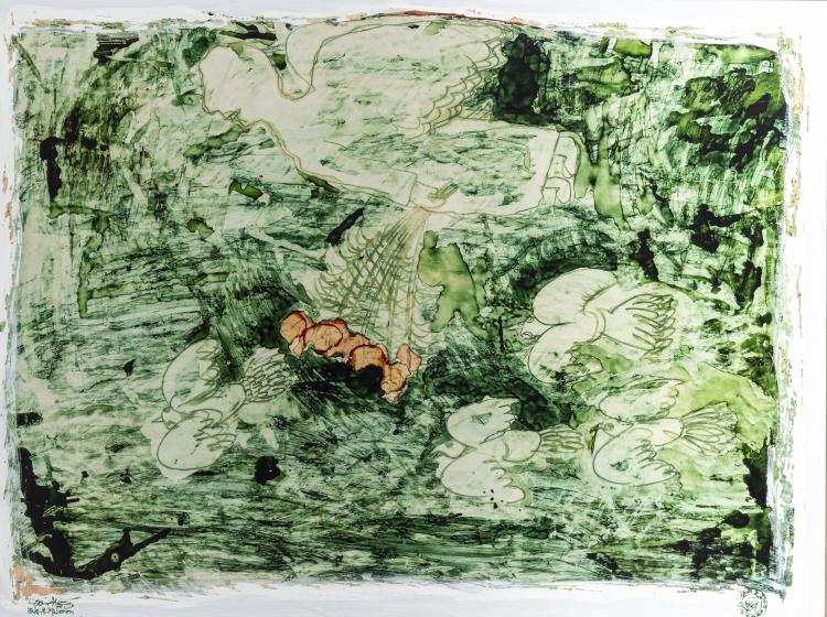 Hauptbild zu Objekt, 'Verk&uuml;ndigungsengel', 2002, Zaki Al-Maboren, 173D 840