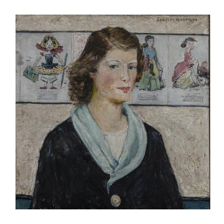 Hauptbild zu Objekt, 'Fifteen', um 1920, Agnes Millen Richmond, 173D 816