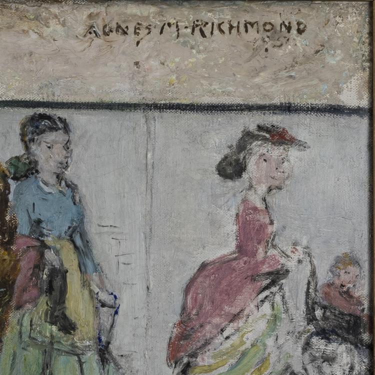Bild 1 zu Objekt, 'Fifteen', um 1920, Agnes Millen Richmond, 173D 816
