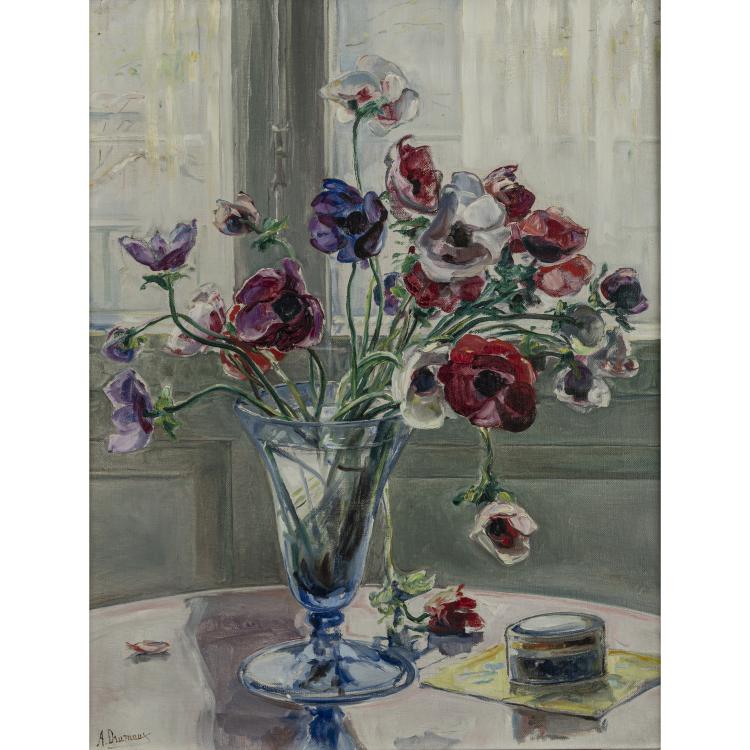 Hauptbild zu Objekt, Bouquet of Poppies, around 1950, Angelina Drumaux, 173D 804