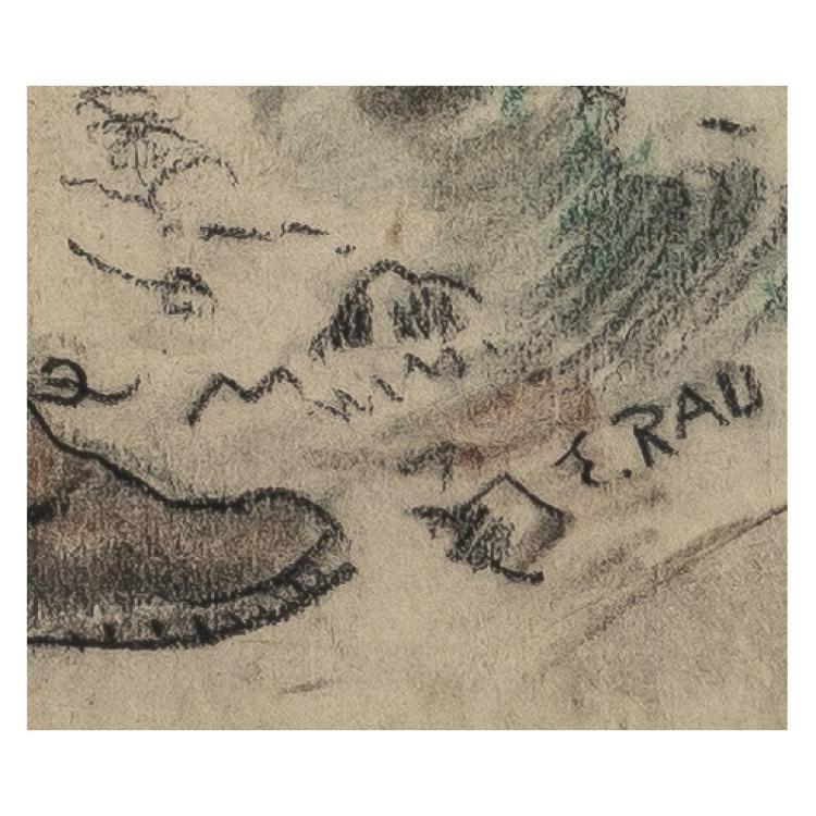 Bild 1 zu Objekt, Junger Wanderer, 1. H&auml;lfte 20. Jh., Emil Rau, 173D 814