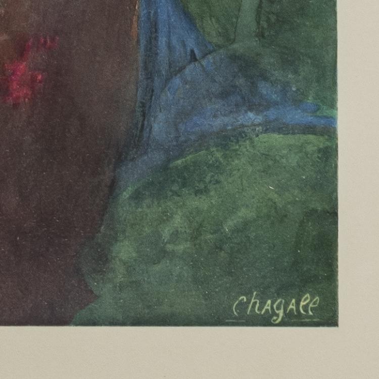 Bild 1 zu Objekt, After 'L'Artiste et son Mod&egrave;le', 1970 (printed later), Marc Chagall (after), 173D 803