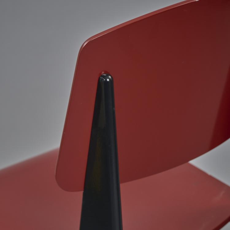 Bild 7 zu Objekt, Four 'Standard SP' chairs, 1934/1950, Jean Prouv&eacute;, Vitra, Birsfelden, 173B 493