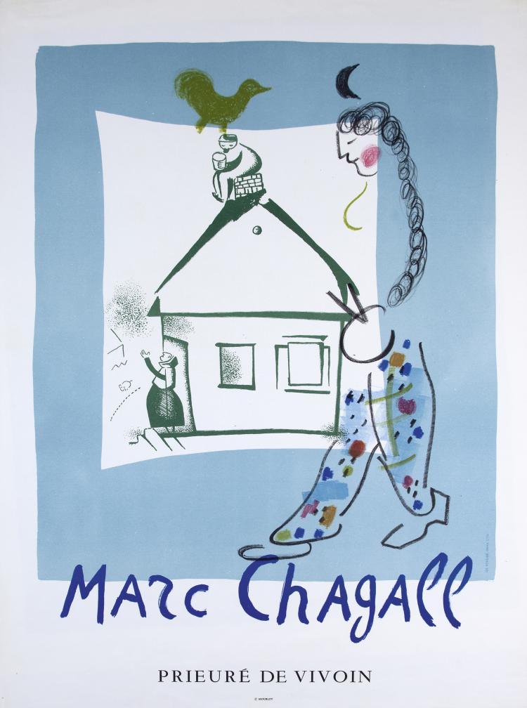 Bild 3 zu Objekt, Konvolut von sechs Plakaten, 1969-82, Marc Chagall (nach), Mourlot/Sorlier, 173D 802