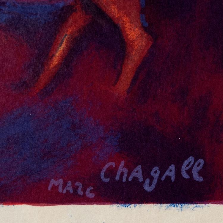 Bild 5 zu Objekt, Konvolut von sechs Plakaten, 1969-82, Marc Chagall (nach), Mourlot/Sorlier, 173D 802