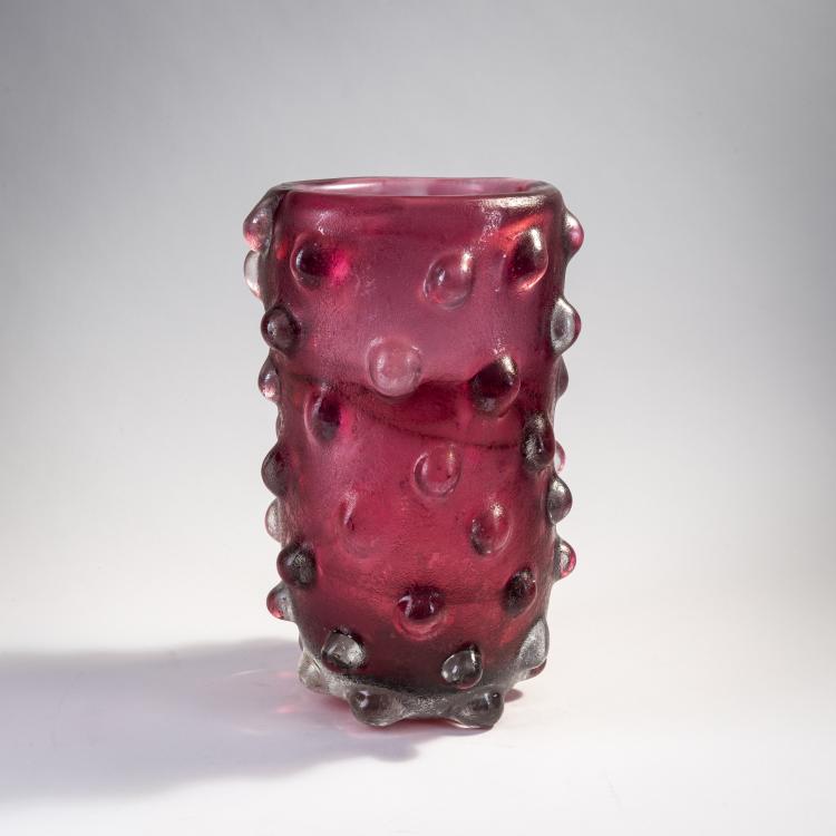 Bild 1 zu Objekt, Vase 'Corroso a bugne', um 1936, Carlo Scarpa, Venini & C., Murano, 173C 599