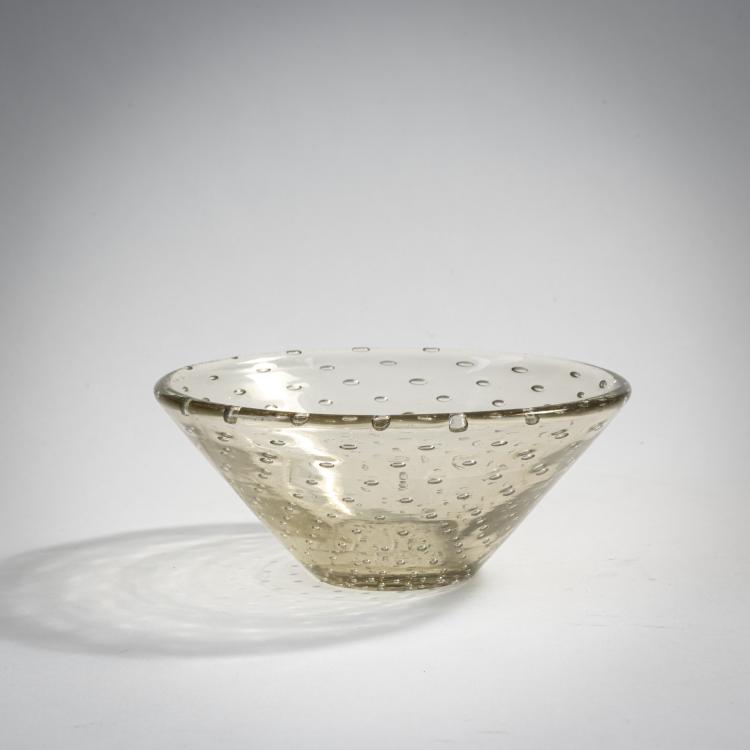 Hauptbild zu Objekt, Schale 'A bolle', um 1935, Carlo Scarpa, Venini & C., Murano, 173C 602