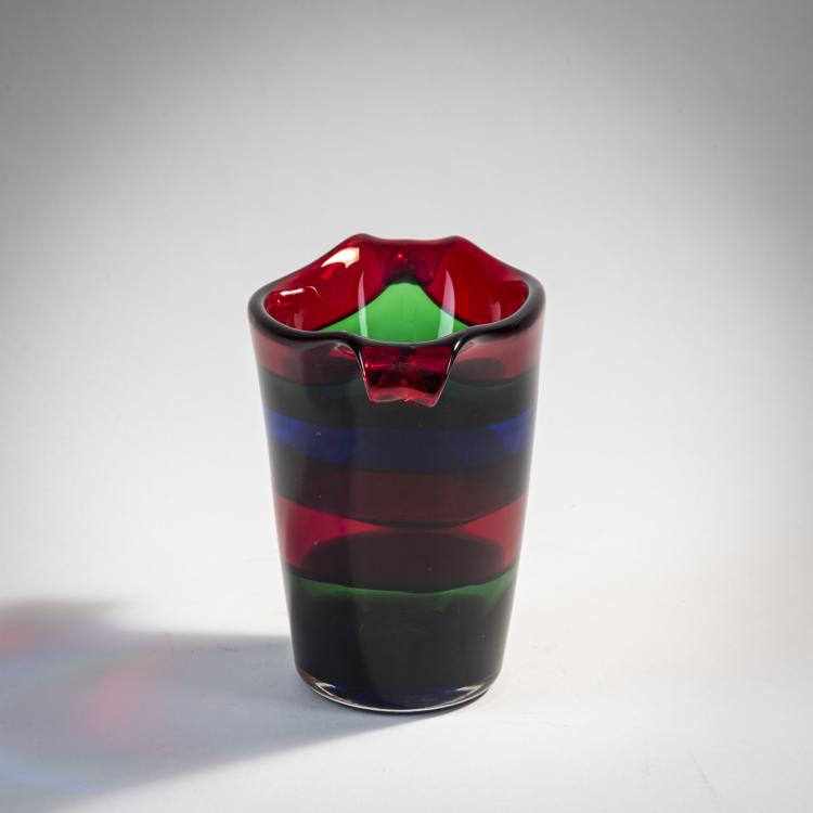 Bild 2 zu Objekt, 'A fasce' vase, c. 1960, Gino Mazzega, Mazzega, I.V.R., Murano, 173C 756