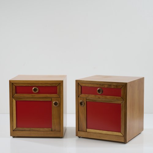 Two bedside tables, 1960s
