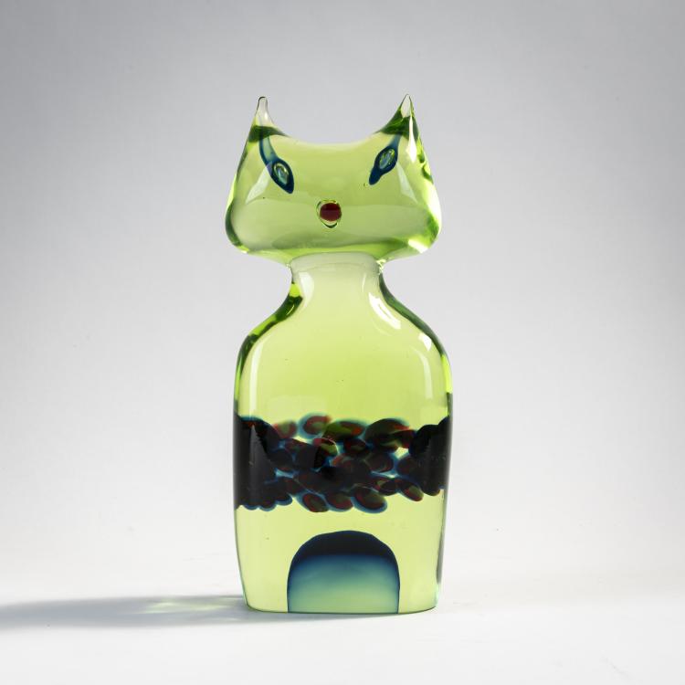 Hauptbild zu Objekt, 'Katze', 1962-64, Antonio Da Ros, Cenedese, Gino, Murano, 173C 743