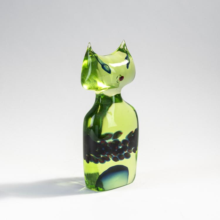 Bild 1 zu Objekt, 'Katze', 1962-64, Antonio Da Ros, Cenedese, Gino, Murano, 173C 743