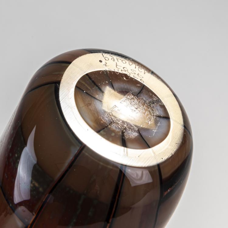 Bild 2 zu Objekt, Vase 'Tessere ambra', 1956, Ercole Barovier, Barovier & Toso, Murano, 173C 672