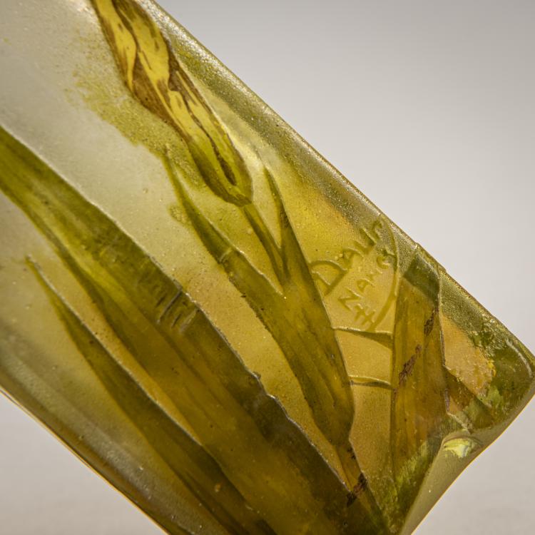 Bild 2 zu Objekt, Vase 'Iris de la Garenne', um 1910, Daum Fr&egrave;res, Nancy, 174A 90