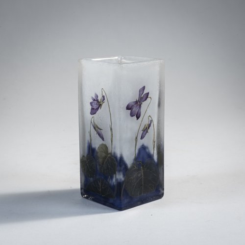 Kleine Vase 'Violettes', um 1905