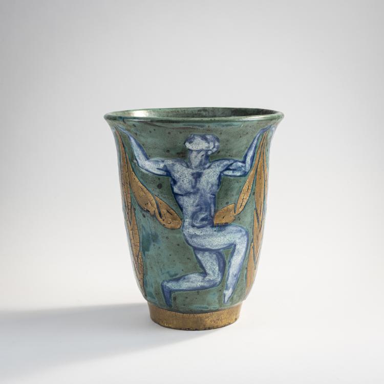 Hauptbild zu Objekt, Vase, c. 1930, Edouard Cazaux, Cazaux, Edouard, Paris, 174A 380