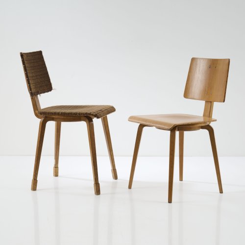 Two 'Rundfunk' chairs, c. 1955