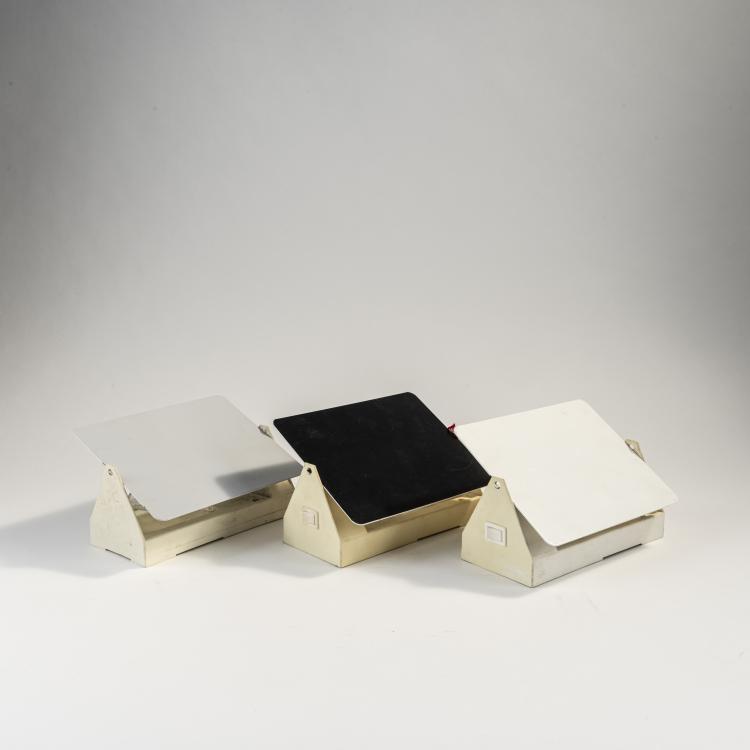 Hauptbild zu Objekt, Three wall lights 'CP-1', 1963, Charlotte Perriand, Steph Simon, Paris, 173B 501