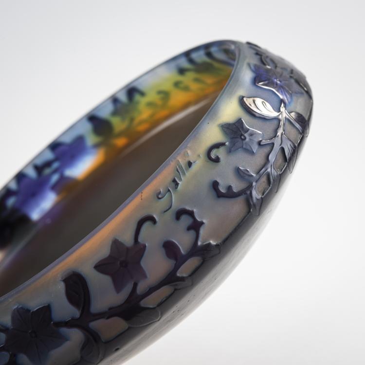 Bild 1 zu Objekt, Schale 'Cl&eacute;matites', 1920-36, Gall&eacute;, Nancy, 174A 145