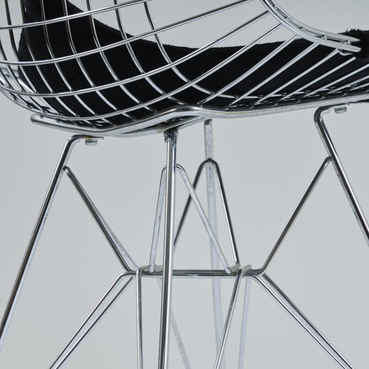Bild 4 zu Objekt, 'Wire Chair - DKR-2' with 'Bikini' upholstery, c. 1951, Charles & Ray Eames, Vitra, Birsfelden, 173B 362