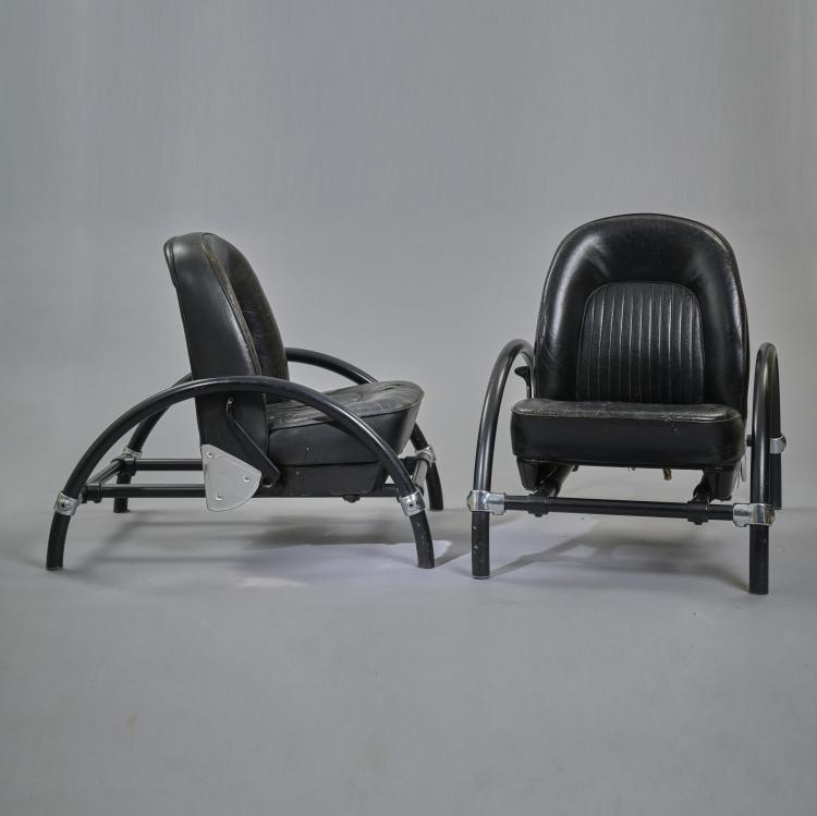 Bild 1 zu Objekt, Zwei Sessel 'Rover chair', 1981, Ron Arad, One Off, Studio Ron Arad, London, 173B 529