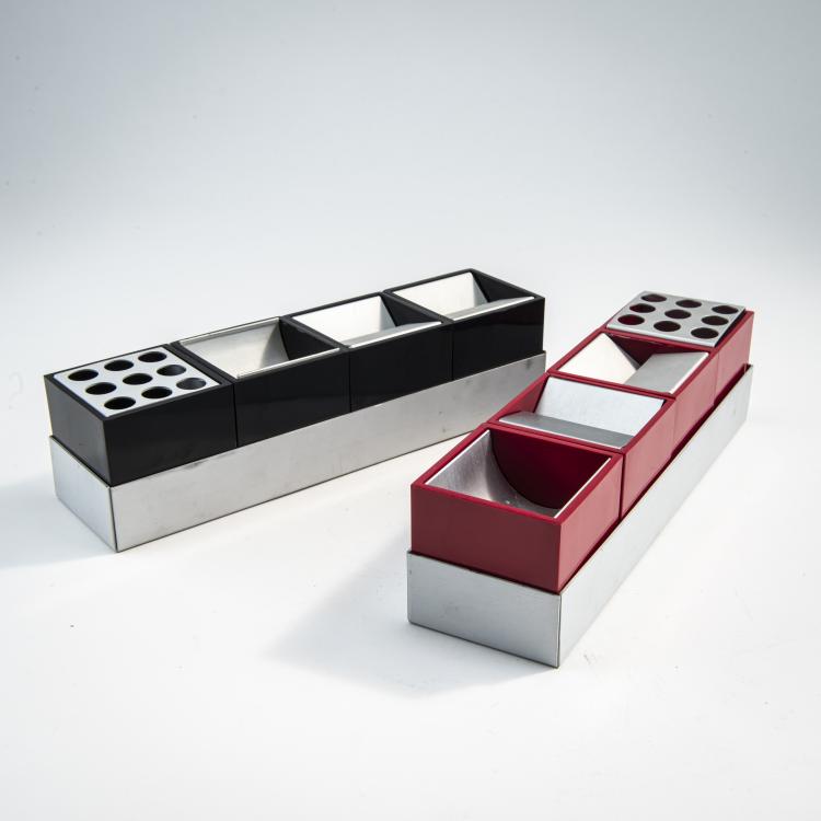 Bild 1 zu Objekt, Two 'Canarie' - 'Model 2002B' desk sets, 1957, Bruno Munari, Danese, Mailand / Milan, 174B 503