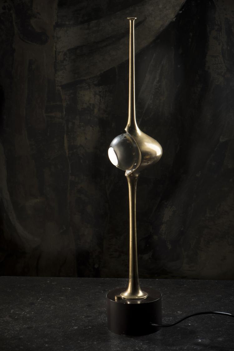 Bild 1 zu Objekt, Tischleuchte 'Cobra' - '12919', um 1962, Angelo Lelli, Arredoluce, Monza, 174B 655