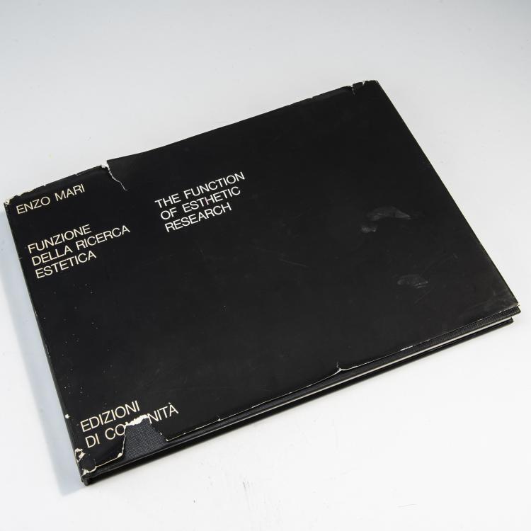 Hauptbild zu Objekt, Buch 'Funzione Della Ricerca Estetica - The Function of Esthetic Research', 1970, 174B 512