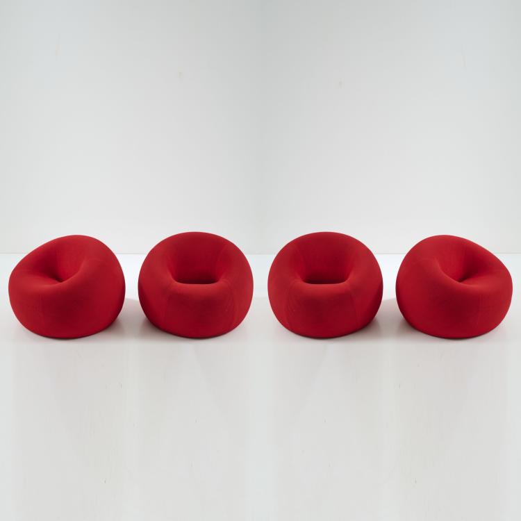 Hauptbild zu Objekt, Vier Kindersessel 'UP 2', 1969, Gaetano Pesce, B&B Italia, Novedrate, Como, 173A 163