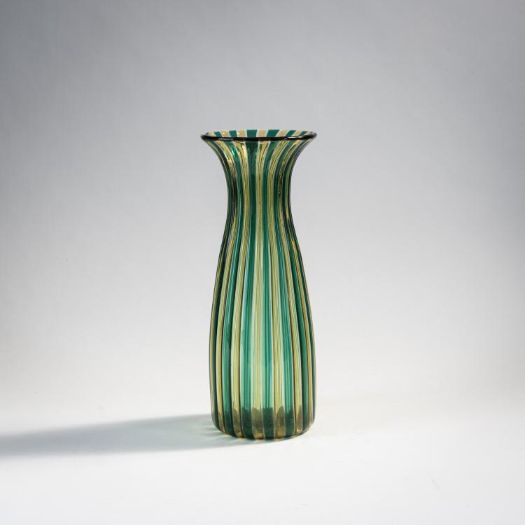Hauptbild zu Objekt, Vase 'A canne', 1946/47, Gio Ponti, Venini & C., Murano, 173C 612