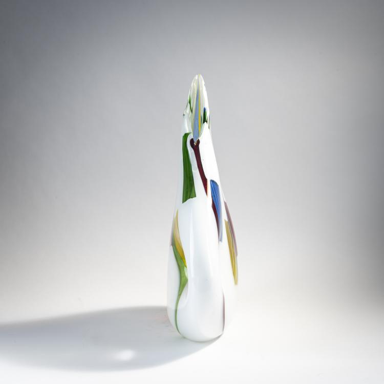 Bild 1 zu Objekt, 'Bandiere' vase, c. 1956, Anzolo Fuga, A.Ve.M., Murano, 173C 736