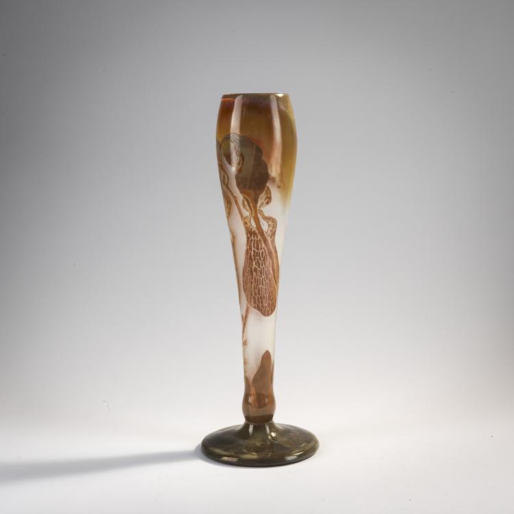 Bild 1 zu Objekt, 'Sabot de V&eacute;nus' martel&eacute; vase, 1900-05, D&eacute;sir&eacute; Christian, Christian Fr&egrave;res et Fils, Meisenthal, 174A 10