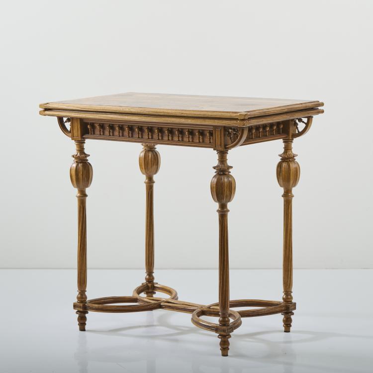 Bild 3 zu Objekt, Spieltisch 'Gardez les coeurs qu'avez gagnez', 1895, Emile Gall&eacute;, Gall&eacute;, Nancy, 174A 339