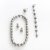 Collier, Armband, Ohrstecker und ein Ring mit Südsee Tahiti-Zuchtperlen und Kleinbrillanten