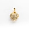 Pavé heart pendant