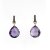 Paar Amethyst Ohrringe