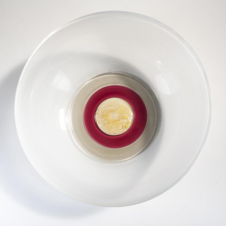 Hauptbild zu Objekt, Schale 'Inari', 1981, Tapio Wirkkala, Venini & C., Murano, 173C 639