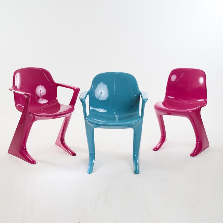 Bild 2 zu Objekt, Ten chairs 'z.stuhl', c. 1968, Ernst Moeckl, Pestel, Chemnitz, 173B 577