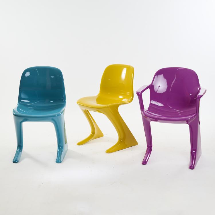 Bild 3 zu Objekt, Ten chairs 'z.stuhl', c. 1968, Ernst Moeckl, Pestel, Chemnitz, 173B 577